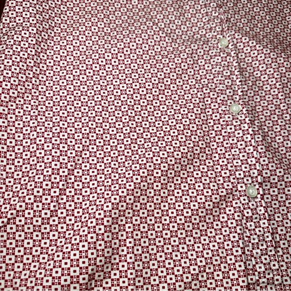 Forever 21 Red and White Polka Dot Casual Shirt - Picture 2 of 4
